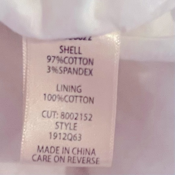 Max Studio- White Gauze Dress with Ruffle Sleeve and hem. - Picture 7 of 8